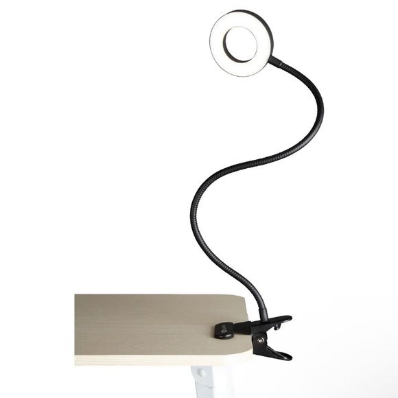 OttLite - Capture Clip-On LED Ring Light - White - Picture 3 of 5